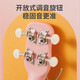 Lige Calidad alemana Ukulele Juguetes de guitarra para niños Pequeño instrumento de guitarra Música Educación temprana Regalos de cumpleaños de bebés Cigarrillo Polvo Superman Pig Girl