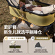 Kubeile baby stroller can sit and lie down, lightweight baby stroller for 0-3 years old with folding belt shock absorption and one-touch baby walking artifact Qingjie Green Intelligent Control Universal + Spine Protection Sleeping Cabin