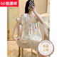 Hengyuanxiang 2023 new anti-convex cotton silk pajamas for women in summer ultra-thin short-sleeved medium-sleeved cotton silk suit large-size home clothing Taofen Miqi M2603 short-sleeved medium-sleeved small-sleeved small-sleeved small-sleeved small-sleeved small-sleeved small-sleeved small-sleeved small-sleeved small-sleeved small-sleeved small-sleeved small-sleeved small-sleeved small-sleeved small-sleeved small-sleeved small-sleeved small-sleeved small-sleeved small-sleeved small-sleeved small-sleeved small-sleeved small-sleeved small-sleeved small-sleeved small-sleeved small-sleeved small-sleeved small-sleeved small-sle