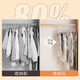 Clothes storage bag, thickened clothes hanging bag, air-extracting hanging vacuum compression bag 130, thickened transparent model 70*90cm