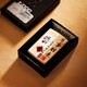 Zippo Original echter helllicher weißer Farbdruck alles Gute für das Glück von Valentinstagsgeschenken für Männer, die besten Wünsche zu gewinnen (DY9902CY) gleich groß