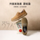 Belle retro workwear shoes men's 25 spring cowhide soft sole casual leather shoes A1857AM5 khaki 42