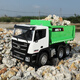 Huina Model Huina Fernbedienungskontrollkipper Trucktechnik Fahrzeugmodell Ladet Electric Mud Truck LKW Truck LKW Kinderspielzeug 656 Medium Fernbedienungskontrollmüllkippe [Basic After-Sales Service] Insgesamt zwei Körperbatterien