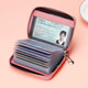 
Xiangfuzhen soft pickup bag for women anti-demagnetization certificate position large capacity driver's license multi-card position new wallet women's z1 limited wisdom black [anti-theft flash shielded RFID] 2023 thickened fabric-20 card position