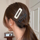 Jiaoxuefei Point Leather Clip BB 3 packages côté haut de gamme Bracles du côté féminin Clips sur le front Clip en ligne BB Chuck Headress
