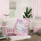 Nojo Carters florales Elefant Pink Super Soft Windel Change Pad Cover