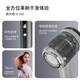 OMUONE high-speed hair dryer household high-power hair care does not damage hair negative ions barber shop professional noise reduction hairdryer salon quick-drying student dormitory gift box for girlfriend birthday Elegant gray 3 meters long line haircut version gift box