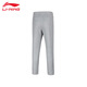 Pantalones de vestuario deportivo Li Ning (Li-Ganning) pantalones de primavera y verano de los hombres pantalones deportivos de carreras casuales pantalones de senderismo al aire libre deportes sueltos de flores grises straight s
