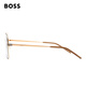 HUGO BOSS【Alica Schmidt同款】眼镜框女素颜简约金属可配近视 1592 RHL