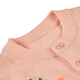 Jnby von Jnby Jiangnan Stoffkleidung Baby Baumwolle Kurzfrau Strickjangel Stricker Sweater Herbst und Winter Jungen und Mädchen Baby Yo7310870 684/warm Pink 90 cm
