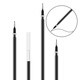 Deli anti-smudge press neutral pen refill 0.5mm ST head student brushing anti-highlight pen dimming pen preparation for exam replacement A702 student neutral substitute 0.5mm full syringe (black) 20 pieces