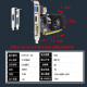 泰塔GTX1050Ti/1650/745/1030RTX3050设计AI半高单槽4G/8G/4K/8K小机箱工控游戏刀卡半长显卡 GTX745 4GD3 DVI+HDMI+VGA