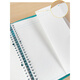 Maruman Japón Maruman Manluman Expandible Agradable Papel de hoja suelta Centro plegable Centro horizontal cuadrado A5B5A4 Doble extendido Cuerto interno de 6 mm Línea horizontal A5-A4 Especificaciones extendidas 15 Hojas (L1391