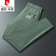 Pierre Cardin Ice Silk Casual Hosen Herren Sommer dünne lose Hosen Sommerklimaanlagen Schnell trocknende Sporthosen Herrenmodete Khaki 5517 31 Größe [2 Fuß 4] 125-135jin [Jin entspricht 0,5 kg]