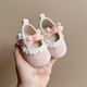 G.DuckKids Little Yellow Duck Baby Pack Bow Princess Shoes 0-1 años 2 de años antes de que el recién nacido tenga cien días sin perder un zapato 1908 Beige de arco pequeño 11 Longitud interior CM recomendado 3-6 meses