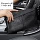 
CosmicKindred 2025 new handbag for men soft leather handbag business casual men's handbag large capacity envelope trend black (standard number)