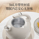 格来德（Grelide）烧水壶欧式复古保温316不锈钢电热水壶多段控温电水壶恒温防烫家用热水壶D1215E白色