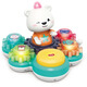 
Huile Toy Bear Symphony Orchestra Rhythm Drum Baby Instrument Early Education Enlightenment Children's Toys Gifts for Boys and Girls Huile Bear Symphony Orchestra [C8993]