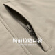 Dancing with Wolves Harrington Stand-Up Collar Jacket for Men 2025 Spring New informal de chaqueta juvenil múltiple a prueba de viento 1026 Caki 701 2xl (185)