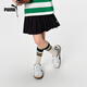 PUMA official authentic new children's summer short skirt fashionable pleated skirt moisture absorption and quick drying black 90001 140