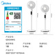 美的（Midea）空气循环扇 语音遥控电风扇家用一级能效立式落地风扇直流变频轻音抗菌电扇循环扇空调伴侣 【GDI24WG 语音控制 双重抗菌】