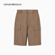 Emporio Armani / Armani Flagique officielle des vêtements de travail larges masculins de travail des Bermudes chinoises U6195-Pearl Chocolate Color 52 (XL)