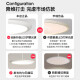 
First impression 2025 new restaurant lamp full spectrum eye protection restaurant chandeliers modern simple pumpkin lantern Guangdong Zhongshan lamp MTJ689-5 straight plate three-color LED (white + beige)