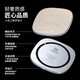 ESCASE mobile phone wireless charger desktop charging board base 10W suitable for Apple iPhone16/15/14/13ProMax/headphones Huawei Xiaomi WBF13 Khaki