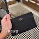 Coach (COACH) United States purchasing Coach women's bag genuine leather PVC classic logo single zipper clutch handbag handbag 1. No need to wait for black 3888