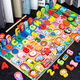 
Yusenyi children's digital building block assembly toys baby 1-2 weeks, 3 years old, 5 boys and girls use brains and early education intelligence puzzle color box model - five-in-one binary board