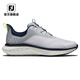 
FootJoy golf shoes men's shoes new FJ Quantum sports lightweight golf sports shoes comfortable and stable without spikes White/Blue/Red-56989 Size 41 = US size 7.5