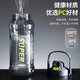 Pengjing sports water cup large capacity kettle plastic cup summer cool kettle fitness portable anti-scalding cup for male and female students black sports cup heat-resistant and anti-fall 1500ml