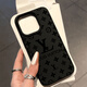 Apple rouge (Apple rouge) LXV adapté à Apple 15 Promax Mobile Phone Case Nouveau iPhone 14-Sensory 13Pro Leather Pattern 12 Trendy Brand 11 English Original Leather Pattern - Sand Pink - TDL TRENDY BRAND LXJ15673 iPhone 16Promax