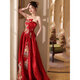 Youzhao китайское свадебное платье и национальное тост -платье Seell Feel Red 2025 Bride Китайское свадебное платье Банкет Обручальная юбка китайский стиль Red 3xl