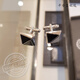 UGO CONTI new cufflinks for men, light luxury customization, simple and fashionable French shirt cuffs and tie clips (ready in stock gift box)