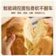 Siroka Bread Machine, Fully Automatic Toaster, All-in-one Home Multifunctional Kneading Machine and Dough Making Machine, Toaster, Fermentation Baking, Small Intelligent Breakfast Machine, Fang Xiaobai-Standard Set (Free 1 Pack of Flour + 1 Glove)