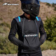 Alpinestars T-STUNT aStar summer breathable motorcycle riding suit road sports ventilated jacket motorcycle suit rider suit black/red fluorescent/dark red 1365 M