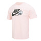Nike (NIKE) official T-shirt men's and women's clothing 25 spring and summer new sportswear running print casual loose couple round neck short sleeves FB9804-686/same style for men and women/single pieces M 170 (recommended 120-140Jin [Jin equals 0.5 kg])