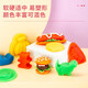 Deli 6 couleurs grandes tasses boue colored simple simple 56g plasticin pour enfants fait à la main à la main