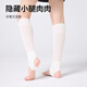 Hotwind spring and autumn new style women's ultra-thin calf socks ballet calf pile socks over the knee stockings 04 white 1 pair one size