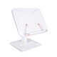 
Dile Multi-functional reading rack removable panel lifting children's portable reading shelf reading artifact textbook clip anti-head-down student book stand 880 white