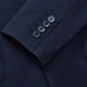 
Jiumuwang men's suit jacket men [including 30.7% wool, same style in the mall] 2025 spring business casual suit Slim A+ Navy Blue + JX1EV10421 M 170/92A(48)