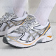 亚瑟士（asics）GT-2160 男女复古老爹鞋跑步鞋 1203A275-102-103 1203A320 黑银_1203A275-001 37 230mm
