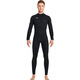 DIVE&SAIL long-sleeved one-piece wetsuit 3MM wet suit for men and women, couple surfing suit, warm and cold-proof snorkeling winter swimsuit, wet suit, men's black M