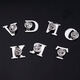 Nianfu Einfache Herrenbrosche High-End-Corsage-Anzug Button Pin Hemd Kragen Pin Halsknopf Trendy Letter Badge Xongzhen R.