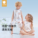 
Betas Mint Baby Pajamas Summer Thin Breathable 2025 New Home Suit Men's and Women's One-piece Clothes