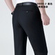 
AJGNEAMAIN high-end summer trousers men thin men straight-leg business formal wear straight-leg non-iron professional work trousers 9900-6 medium gray [no pleats and no-iron] 32 size waist circumference 2.5 feet