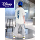 Disney (Disney) Traje de verano para niños Niños de tamaño mediano Pantalones de manga corta Sports Summer Traje de verano de moda