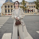 Pier Cardin Small Casual Codled Windbreaker Jacke für Frauen mitten in der Mitte des Frühlings und des Herbstes 2025 Neue Temperamentmantel ist in diesem Jahr beliebt. Bildfarbe S (96Jin [Jin ist 0,5 kg] -110jin [Jin entspricht 0,5 kg]))