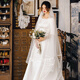 
Dear White Original <Chiduchi> Simple Satin Wedding Dress Texture French Bride Engagement Dress Qianduchi Trail丨Spot S 165
